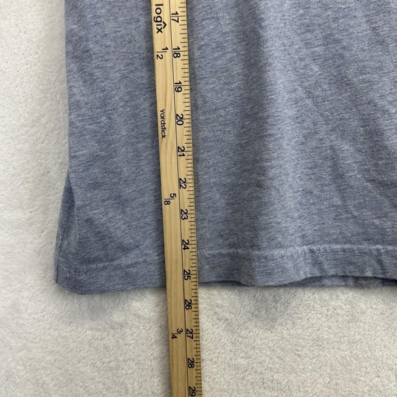 Original Penguin Shirt Mens Small Blue Heather Chest‎ Pocket Logo Munsingwear - Picture 6 of 7